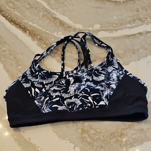 Athleta Floral Print Women's Sports Bra